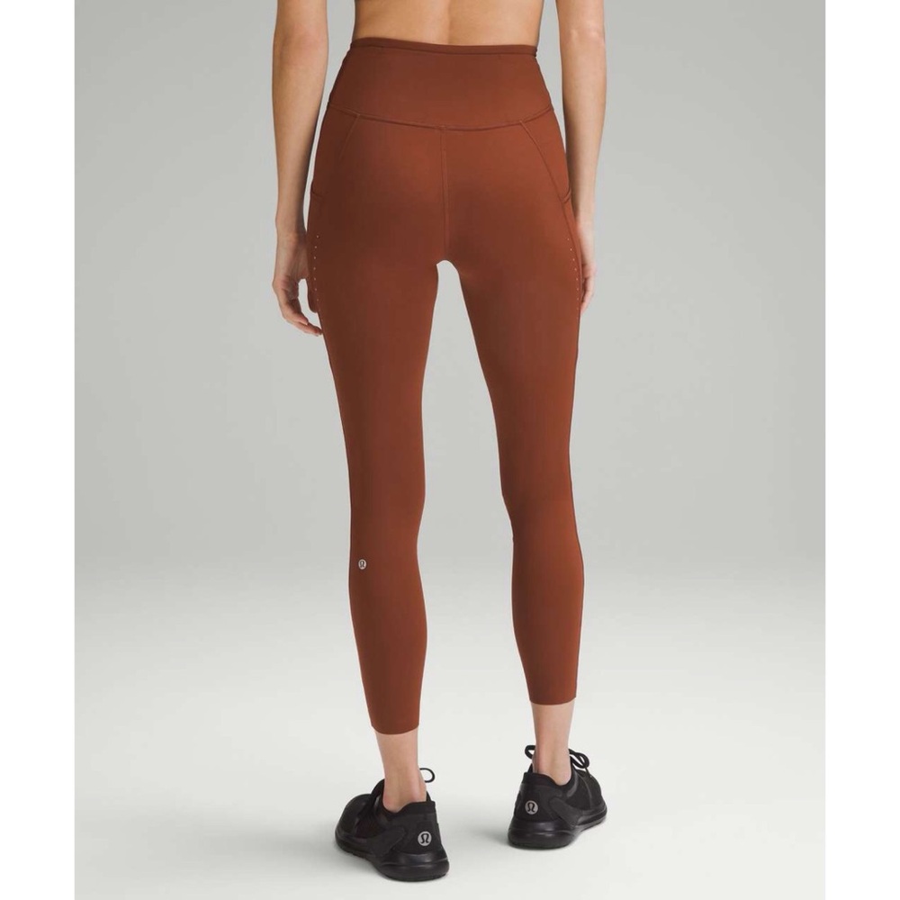 lululemon athletica High-Rise Rust Brown Leggings